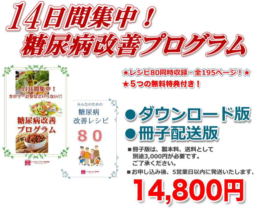 14日間集中！糖尿病改善プログラム